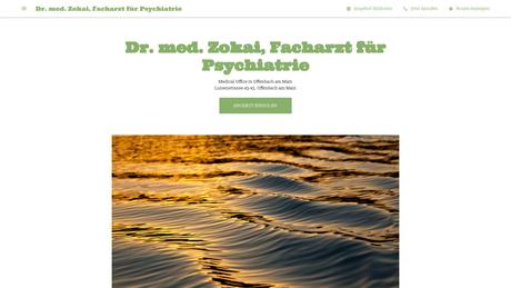 Dr.med. Abdolhamid Zokai Facharzt für Psychiatrie und Psychotherapie