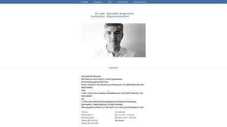 Dr.med. Alexander Angermann Facharzt für Allgemeinmedizin