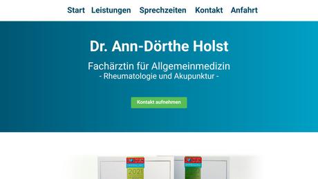 Dr.med. Ann-Dörthe Holst Fachärztin f. Allgemeinmedizin