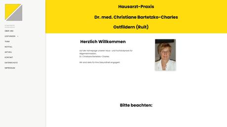 Dr.med. Christiane Bartetzko-Charles Fachärztin f. Allgemeinmedizin