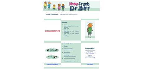 Dr.med. Christine Birr Fachärztin für Kinder- und Jugendmedizin