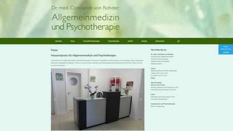 Dr.med. Constanze von Rohden-Weidmann Fachärztin f. Allgemeinmedizin