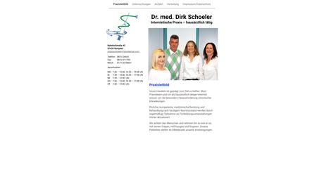 Dr.med. Dirk Schoeler Facharzt für Innere Medizin