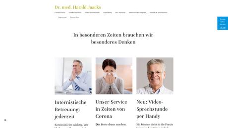 Dr.med. Harald Jaacks Facharzt für Innere Medizin