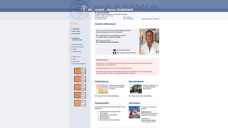 Dr.med. Jens Kohfahl Facharzt für Allgemeinmedizin