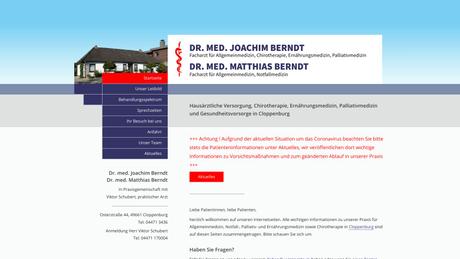 Dr.med. Joachim Berndt Facharzt für Allgemeinmedizin