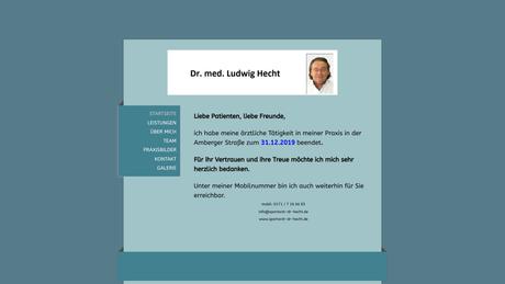 Dr.med. Ludwig Hecht Facharzt für Allgemeinmedizin