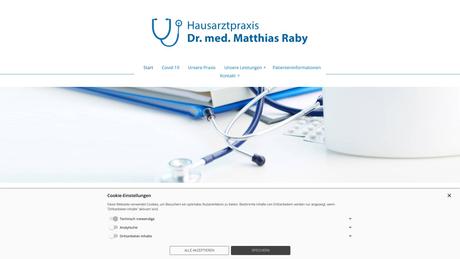 Dr.med. Matthias Raby Facharzt für Allgemeinmedizin