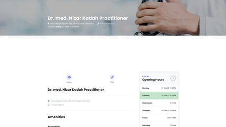 Dr.med. Nizar Kadah Praktischer Arzt