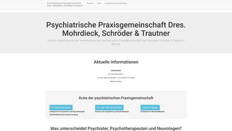 Dr.med. Petra Mohrdieck Fachärztin für Psychiatrie