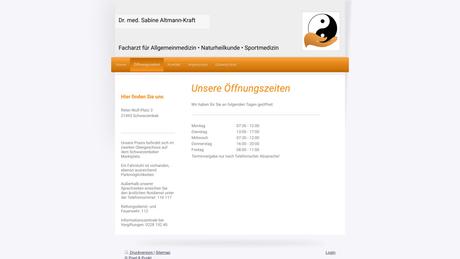 Dr.med. Sabine Altmann-Kraft Fachärztin f. Allgemeinmedizin