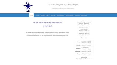 Dr.med. Siegmar von Hirschheydt Facharzt für Allgemeinmedizin
