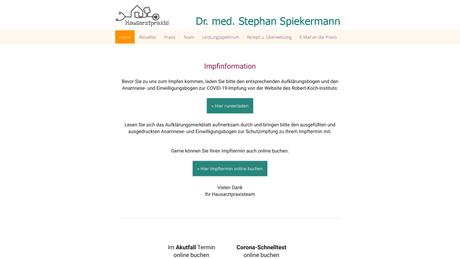 Dr.med. Stephan Spiekermann Facharzt für Allgemeinmedizin