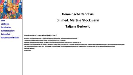 Dr.med. Tatjana Berkovic Fachärztin f. Allgemeinmedizin
