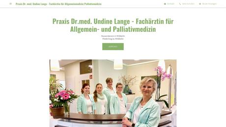 Dr.med. Undine Lange Fachärztin f. Allgemeinmedizin