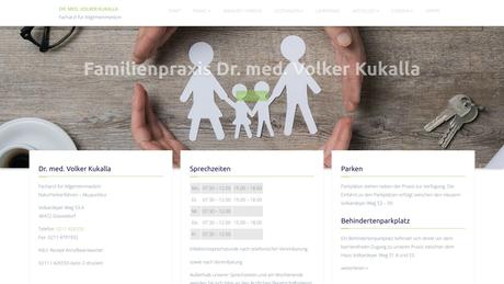 Dr.med. Volker Kukalla Facharzt für Allgemeinmedizin