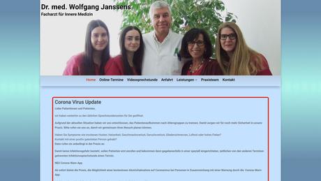 Dr.med. Wolfgang Janssens Facharzt für Innere Medizin