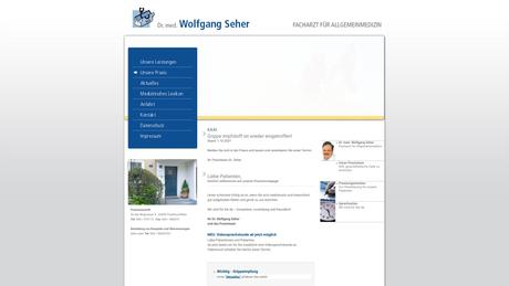 Dr.med. Wolfgang Seher Facharzt für Allgemeinmedizin