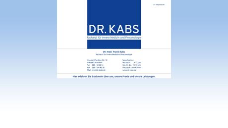 Frank Kabs Facharzt für Innere Medizin