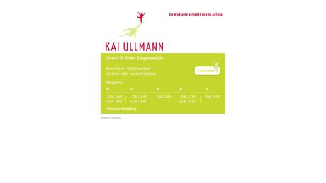 Kai Ullmann Facharzt für Kinder- und Jugendmedizin