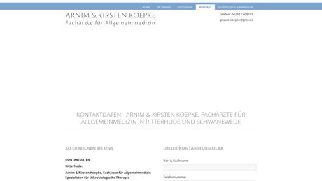 Kirsten Koepke Fachärztin f. Allgemeinmedizin